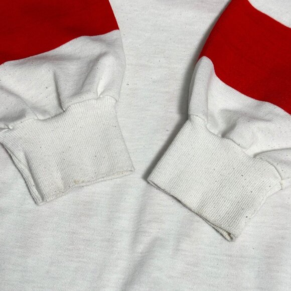 Disney Long Sleeve Red and White Tee - Picture 6 of 8